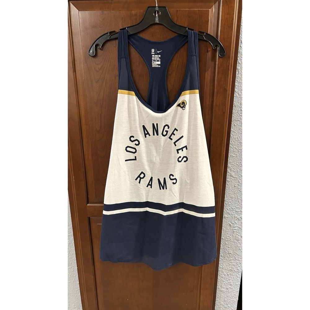 Women's Size 2XL Nike NFL Nike Los Angeles RAMS Tank Top New NWT